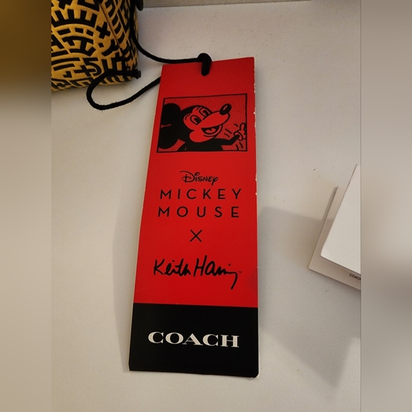 Coach Disney Mickey Mouse X Keith Haring Small make up bag - Picture 10 of 11